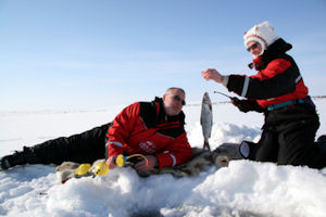 Ice Fishing in Labrador